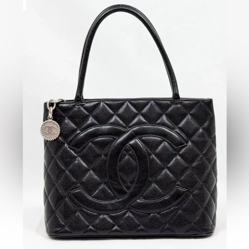 SOLD Chanel Black Quilted Shoulder Bag